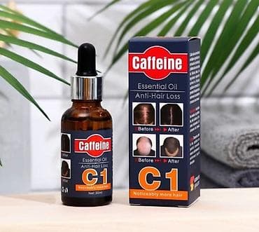 Масло для роста волос Caffeine. Быстрый рост, Против выпадения волос