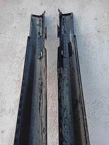 длинные юбки на лето: Пара боковых порогов для автомобиля BMW G12M M415, выполненных в цвете — 2
