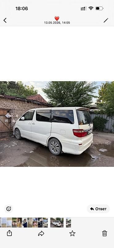 кузов альфард: Toyota Alphard: 2004 г., Автомат, Газ, Минивэн — 3
