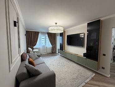 Батирлер: 3 бөлмө, 60 м², 104-серия, 5 кабат, Дизайнердик ремонт — 2