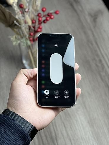 apple 12pro: IPhone 13, Б/у, 128 ГБ, Белый, Чехол, 100 % — 8