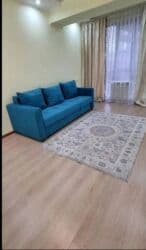 квартира бишкек долгосрочная: 1 комната, Агентство недвижимости, Без подселения, С мебелью полностью — 1