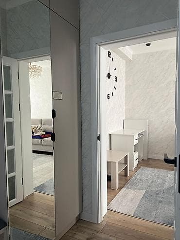 osh flat: 2 комнаты, 60 м², Ала-Арча ТРЦ Элитка, 6 этаж, Евроремонт — 5