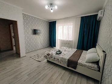 азия молл бишкек: 1 комната, Люкс, элитка, Бишкек Парк ТРЦ, Душевая кабина, Постельное белье, Кондиционер — 6
