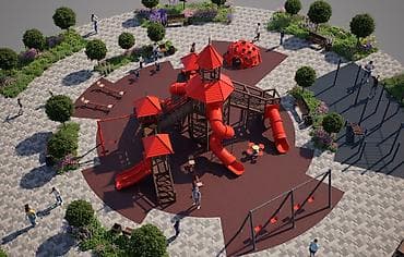 другое: Уличный комплекс для воркаута и ОФП детские площадки Описание: - — 8