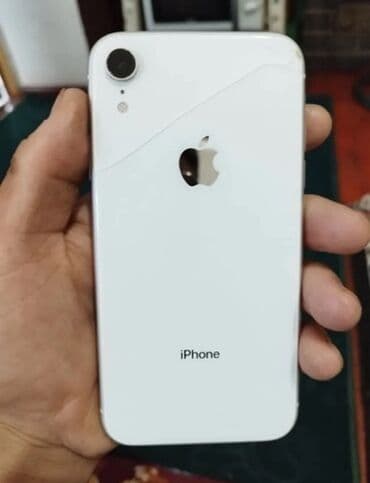 чехлы на айфон 14 про макс бишкек: IPhone Xr, 128 ГБ, White Titanium, 73 % — 2