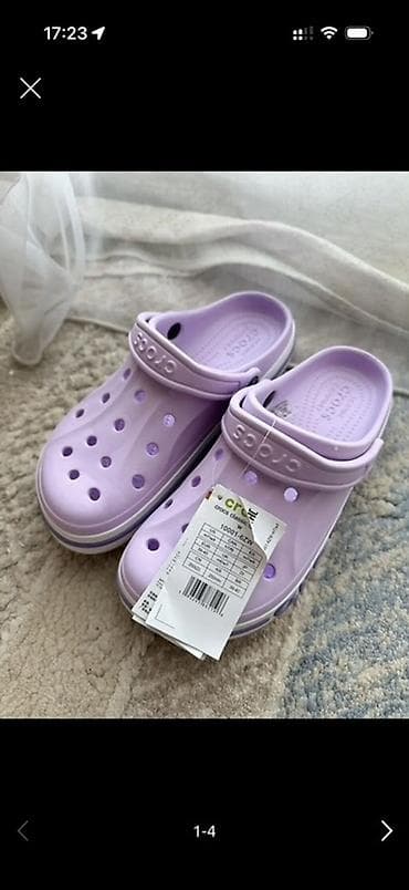 literide crocs: Кроксы Crocs Classic Bae, цвет сиреневый (лавандовый). - Модель — 1