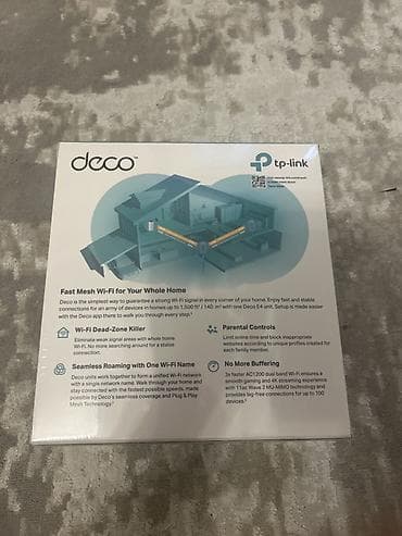 TP-Link Deco E4 (AC1200) — модуль системы Mesh Wi‑Fi для всего дома — 2