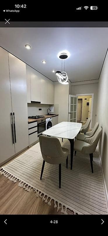 Квартиры: 3 комнаты, 65 м², Элитка, 6 этаж, Дизайнерский ремонт — 4