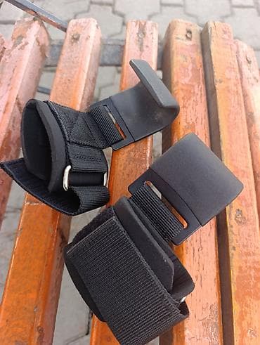 Тяговые крюки для тренировок (пара) - Назначение: помощь в тяговых