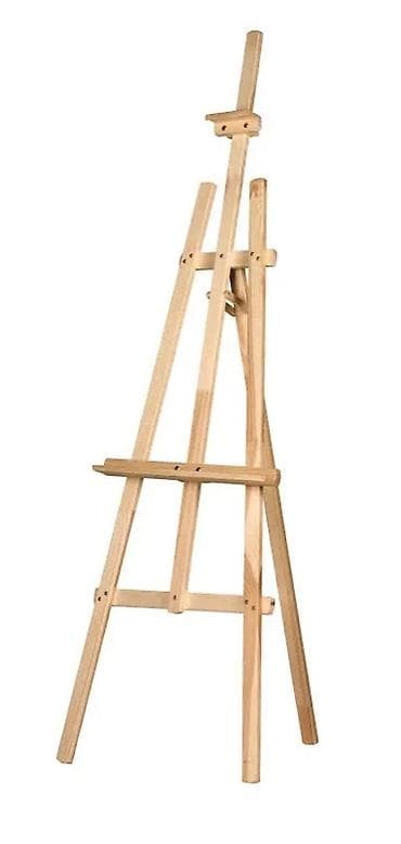 Музыкальные инструменты: Деревянный мольберт-тренога для живописи - Материал: натуральное — 1