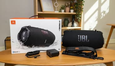 Аудиотехника: Портативная Bluetooth-колонка JBL Xtreme 4 Особенности: - Мощный — 1