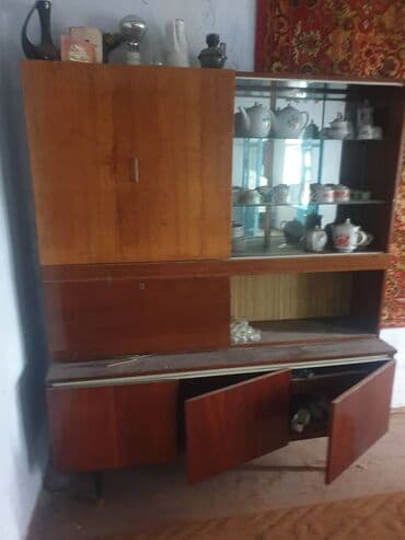 продаю спальный гарнитур бу: Уктоочу бөлмө гарнитуру, Колдонулган, Бир кишилик керебет, Өзү алып кетүү — 1