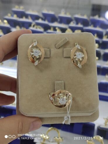 купить свадебное платье недорого: Набор украшений, Проба 925, Женские, Новый — 1