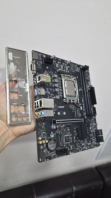 h 410: Материнская плата для ПК, Новый, MSI, LGA1700, Micro-ATX — 1