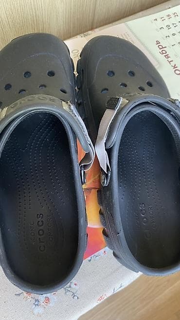 Сабо: Crocs Classic Clog, мужские сабо - Цвет: черный графит - Размер по — 3