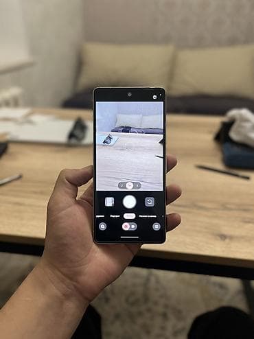 телефон google pixel 6: Google Pixel 7, Б/у, 128 ГБ, цвет - Желтый, 1 SIM, eSIM — 6