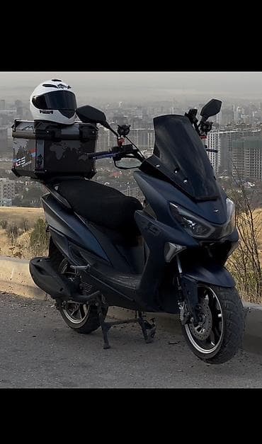gepard max e9: Скутер/максискутер 150–200 см³ (ориентировочно) с туристическим — 1