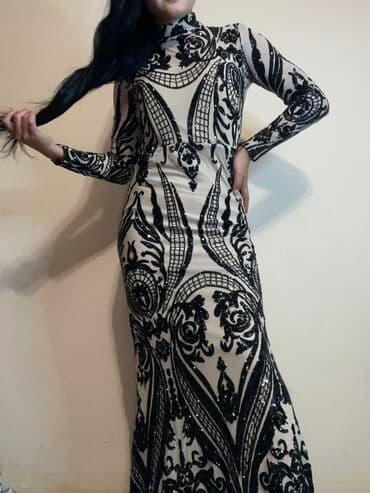 Шикарное платье (узоры ручная работа) В нем любом мероприятии не