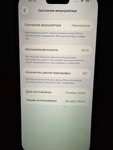 ipad 2 mini: IPhone 16 Pro Max, Б/у, 256 ГБ, Защитное стекло, Чехол, Коробка, 92 % — 3