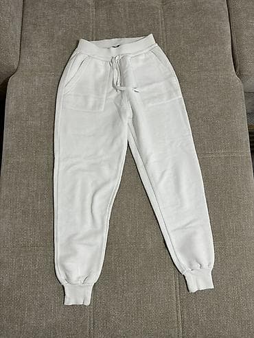 штаны серые: Спортивные штаны женские. Размеры XS/S/M. В отличном состоянии — 7