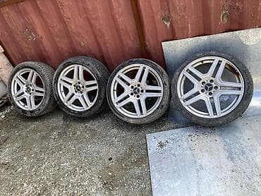 Колеса в сборе 215 / <25 / R 19, Всесезонная, Б/у, Комплект, Литые, отверстий - 5 — 2