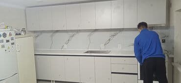 прикроватные тумбочки в интерьере: Спальный гарнитур, Двуспальная кровать, МДФ, Бесплатная доставка, цвет - Белый — 8