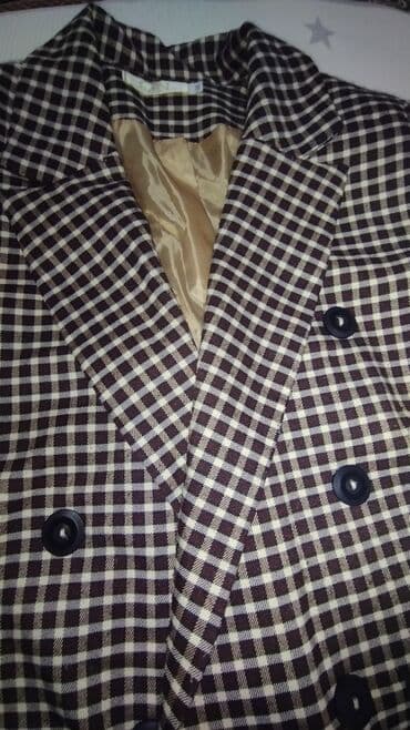 брендовые вещи оригинал: Женские пиджаки (2 модели) 1) Однотонный темно-коричневый - Прямой — 5