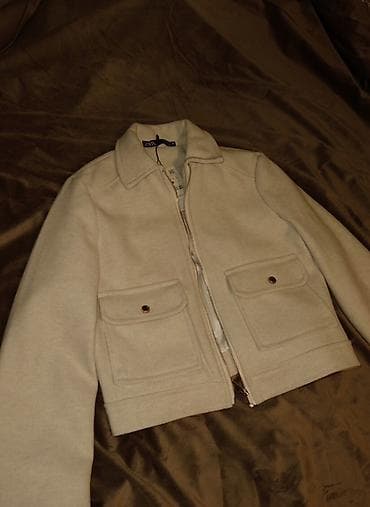 куртки осение: Куртка ZARA, артикул 0400/021/406 - Размер: M (по бирке) - Цвет — 1