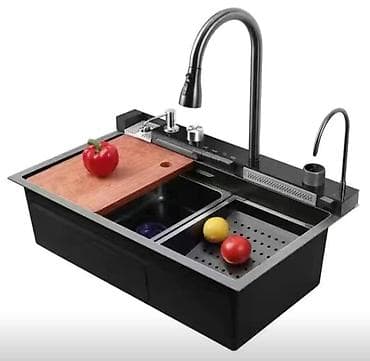 металллом: Умная кухонная мойка с многофункциональным смесителем и рабочей — 2