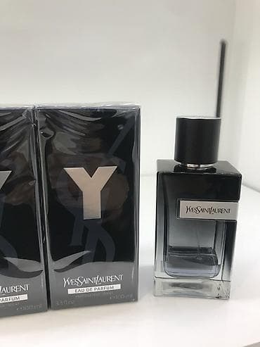 Жеке буюмдар: Yves Saint Laurent Y — мужская линейка ароматов. Флакон с фирменной — 7