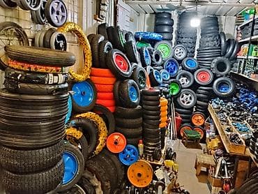 колесо для тачек: Колеса для тачек и тележек — 1