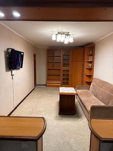мебель в токмаке: Гарнитур для зала, Диван, Дерево, цвет - Бежевый — 4