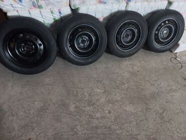 авто диск: Железные Диски R 15 Комплект, отверстий - 4, Б/у — 2