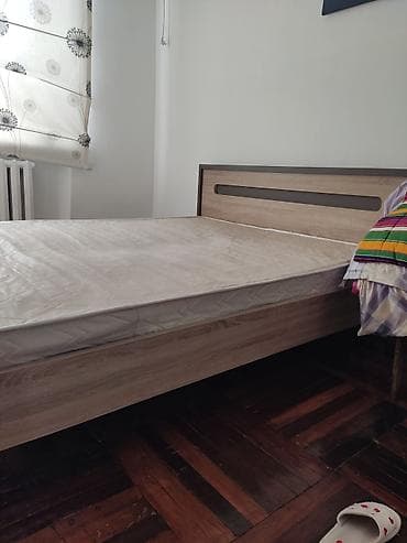 Терезелер жана комплектөөчүлөр: Двуспальная кровать с ортопедическим основанием - Размер спального — 3