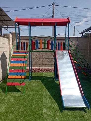 домик для: Детские горки. Для малышей и детей постарше. Для детских садов и — 5