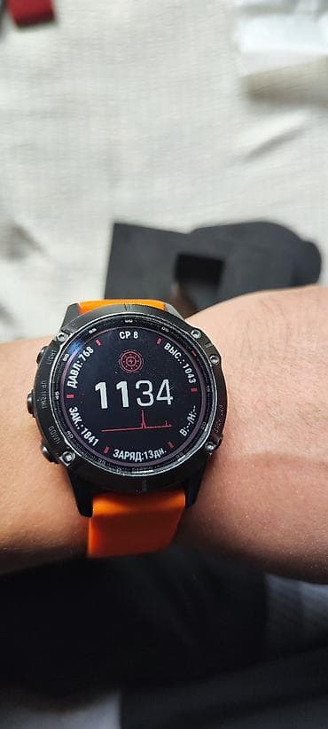 Garmin Fenix 6 Pro Solar — мультиспортивные GPS-часы с солнечной