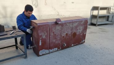 купить уголь для мангала: Бак, Металл, 200 л — 1