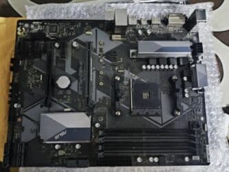 мат платы: Материнская плата, Б/у, Asus, AM4, ATX, Для ПК — 1