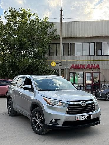 авто сатуу: Toyota Highlander: 2016 г., 3.5 л, Автомат, Бензин, Жол тандабас — 1