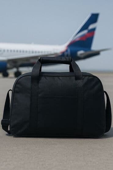 кожаная спортивная сумка: Дорожная сумка, Материал: Полиэстер, Унисекс — 2