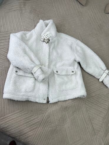 фирменные часы: Пуховик, Короткая модель, Оверсайз, M, L — 3