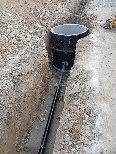 Канализационные работы | Монтаж септиков и очистных сооружений 3-5 лет опыта