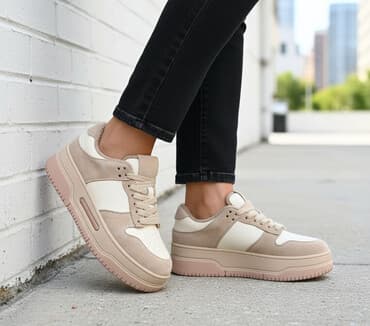 nike react: Кроссовки зимние бежево-кремовая расцветка. Особенности: - Материалы — 1