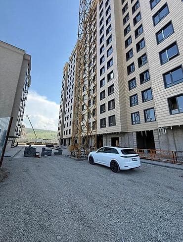 южные мкр: 2 комнаты, 68 м², Асанбай мкр Элитка, 9 этаж, ПСО (под самоотделку) — 2