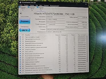 жесткие диски: Жесткий диск 2.5" HGST/Hitachi 750 ГБ Основные характеристики: - — 4