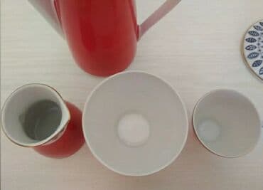 кофеварка турка: Продам фарфоровый, кофейный сервиз на 6 персон, производство Германия — 3