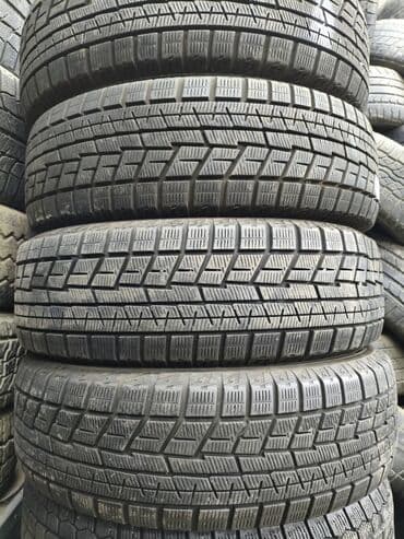 железные диски на авто: Шины 195 / 65 / R 15, Зима, Б/у, Комплект, Легковые, Япония, Yokohama — 2