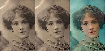 картина: 📸 ВОССТАНОВЛЕНИЕ И РЕСТАВРАЦИЯ СТАРЫХ ФОТОГРАФИЙ Есть старые семейные — 3