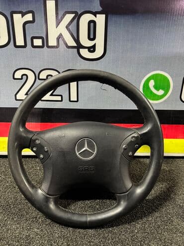 e39: Руль Mercedes-Benz 2000 г., Б/у, Оригинал, Германия — 2